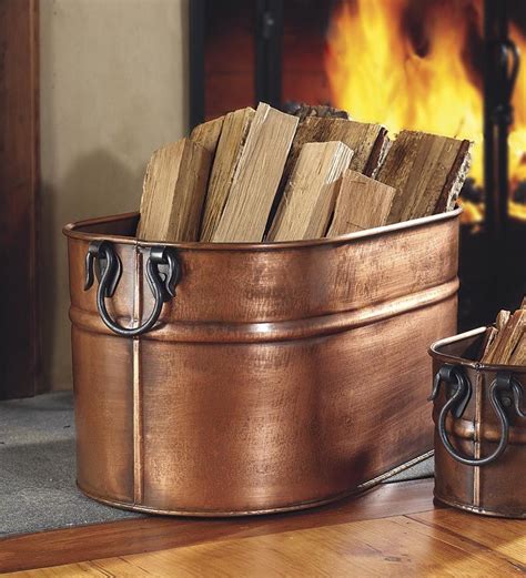 steel firewood box|indoor firewood storage baskets.